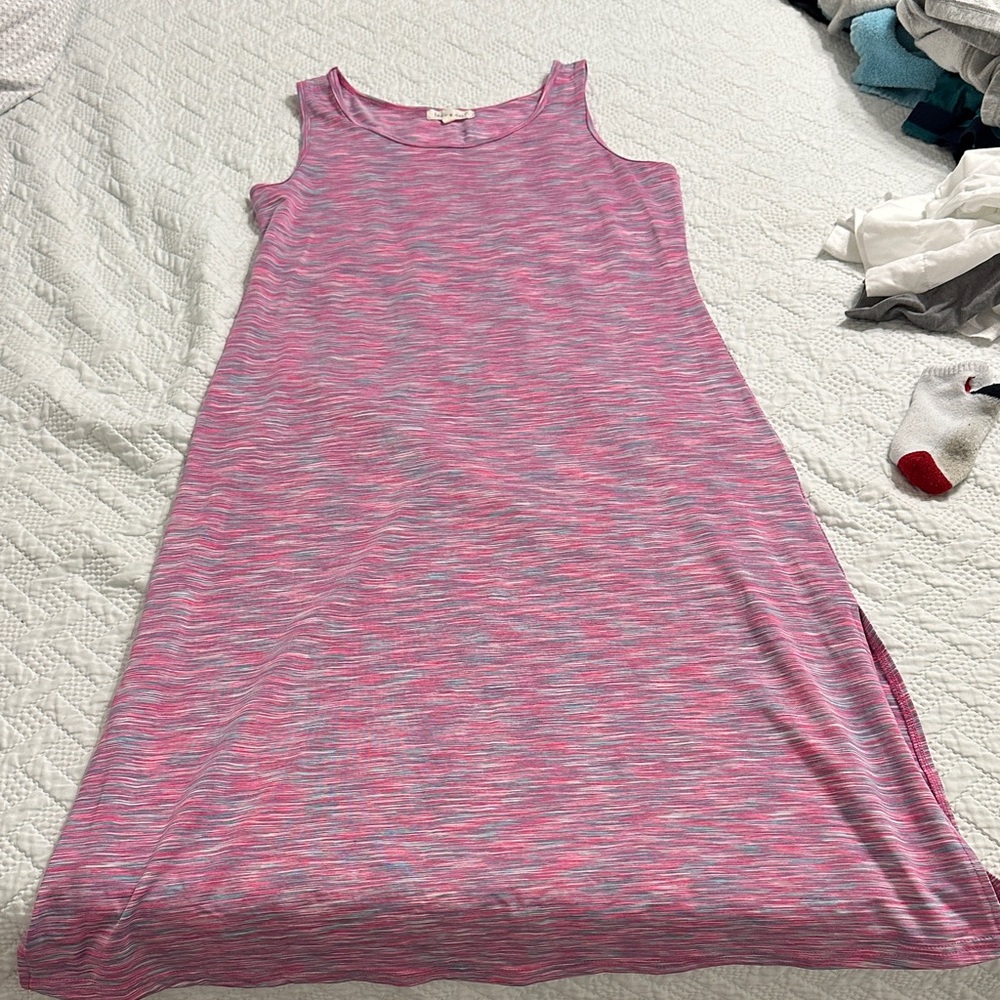 Indigo Soul Vibrant Pink and Blue Top
